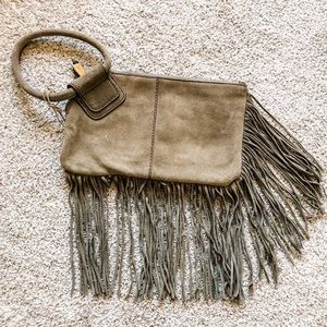 Fringe wristlet